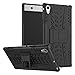 Sony Xperia XA1 Ultra Case SunRemex Durable Armor with Full Body Protective and Resilient Shock Absorption and Kickstand Design(2017) (Black)