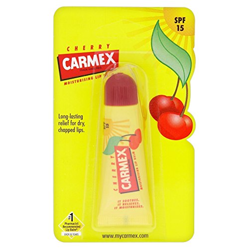 Carmex Cherry Flavour Lip Balm Tube - SPF15
