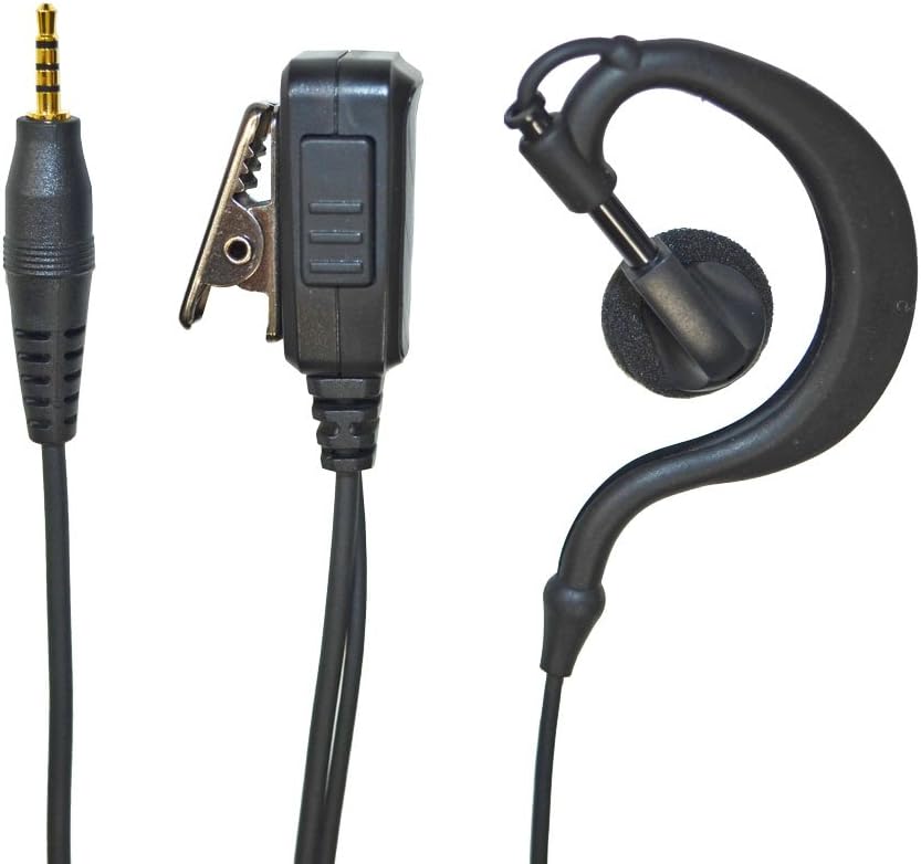 Amazon Blue Century ブルーセンチュリー 特定小電力トランシーバー 2台セットbc 専用1ピンプラグ高耐久 高品質プロ用 耳掛け型イヤホン 付きクリップマイクロフォン イヤホンマイク em008 2本セット オフィシャル商品 Blue Century 無線