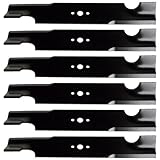 (6) USA Mower Blades for Bad Boy 038-3000-00, Gravely 04919100, 32