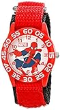 Marvel Kids' W001718 Spider-Man Analog Display Analog Quartz Red Watch