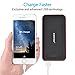 Portable Charger CORNMI 20000mAh Battery Pack 3 Port USB Fast Charging Ultra High Capacity Portable Power Bank Smart Charge Compatible for Apple iPhone 8 7 6 6S Plus iPad Galaxy Note 8 Tablets