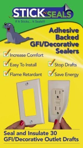 50 Pack Stick 'N' Seal Home Sealing Kit-RECTANGULAR by Airtite