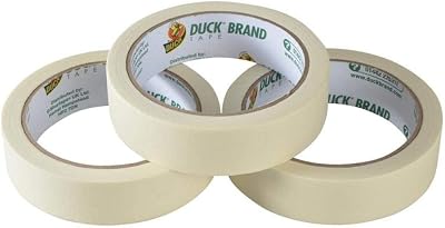 Duck All Purpose Masking Tape 25mm x 25m Triple Pack Indoor Painting