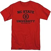 North Carolina State University Official State Shape Unisex Adult T Shirt