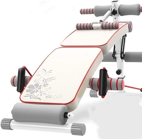 Amazon Co Jp 筋力トレーニング フィットネス トレーニング 男性用ダンベルベンチ 女性痩身椅子 ホームベンチプレスフィットネスチェア 成人 トレーニング腹筋ボード 室内スポーツ用品 Color 白 Size 144cm 32cm cm ホーム キッチン