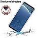 BAISRKE Clear Case for Galaxy S8 Plus, Shock Absorption Flexible TPU Soft Edge Bumper Anti-Scratch Rigid Slim Protective Cases Hard Plastic Back Cover for Galaxy S8 Plus - Clear Blue Gradien