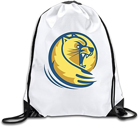 Lander University Lightweight Drawstring Bags Backpack White Size One Size