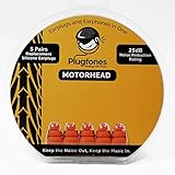 Plugfones Motorhead Replacement Silicone Ear Plugs - 5 pairs (Orange)