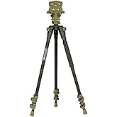 Primos Hunting Edge Aluminum Tripod Shooting Stick with Gun Clamp, Lightweight and Adjustable Hunting Shooting Support with 360° Panning