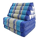 Thai Triangle Pillow Fold Out Mattress with Back