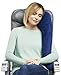 TRAVELREST All-in-One Neck & Body Pillow - Advanced Support and Comfort Design, Travel Essentials, Memory Foam, Inflatable, Airplane & Car Seat, Sleeping on Long Flight & Trips, Travel Pillow - Blue