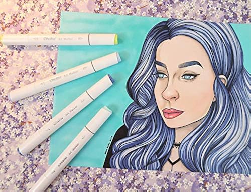 Ohuhu 12-color Dual Tips Sketch Marker Pens Art Markers for Kids