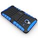 Microsoft Nokia Lumia 640 XL Case Cover - Tough Rugged Dual Layer Protective Case with Kickstand for Microsoft Nokia Lumia 640 XL (Not for Lumia 640) - Blue