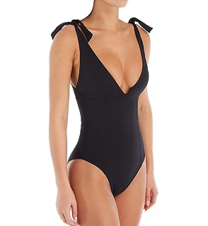 Lspace Women S Ribbed High Mighty X Back One Piece Swimsuit