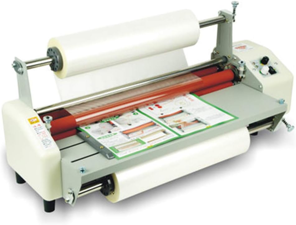 ZGUO 110V 8350T Laminating Machine small hot Laminator A4 size hot and cold paper laminating machine desktop hot laminator machine (Adjustable speed temperature)