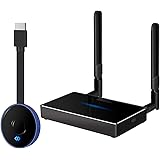 Wireless HDMI Transmitter and Receiver,Ultra HD Extender Converter Adapter 4K Player Streaming Video Audio from Laptop, PC, P