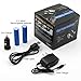 Diateklity Bright LED Headlamp Headlight Flashlight, 4 Modes w/ 3 Cree T6 LED, Waterproof Rechargeable for Outdoor Hiking Camping Riding Fishing Hunting