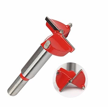 Generic 15mm : 1 Piece Forstner Wood Drill Bits Hole Saw Woodworking Cutter Hinge Open Tungsten Carbide Cutting Edges Round Shank