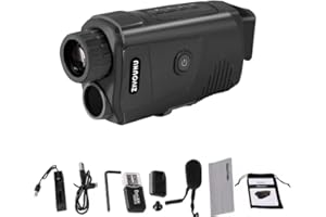 ZIYOUHU Night Vision Goggles for Adults Hunting,Night Vision monocular nfrared Digital Telescope,4K HD Infrared Night Vision scopes,8X Digital Zoom with 32 GB SD Card(Black)