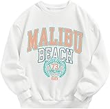 SOLY HUX Girl's Graphic Letter Print Sweatshirt