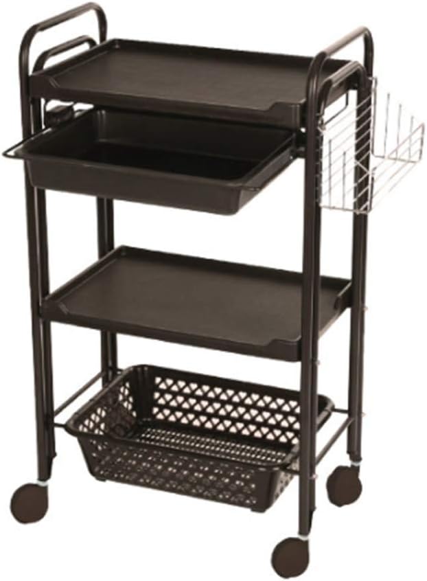 Storage Trolleys 3tier rolling service, beauty salon instrument cart