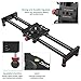 Zecti 15.7'' Adjustable Carbon Fiber Camera Slider Track Dolly Sliders Rail System and Video Shot Follow Focus Shot Panoramic Shooting