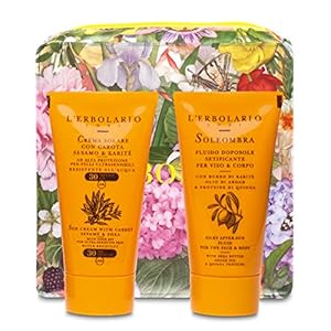 L´ERBOLARIO Solar Neceser Amarillo Crema SPF30 Y After Sun, Estándar, Único