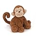 Jellycat Fuddlewuddle Monkey, Medium, 9 inches