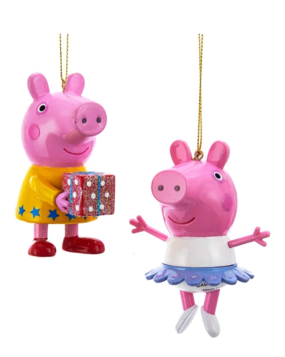 Photo 1 of * only comes with one *
Kurt Adler Set/2 Peppa Pig Ballerina Christmas Tree Ornaments