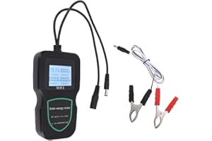 Multimeter and Watt Meter for Solar Panel Testing with MPPT Feature, Portable Tool to Monitor Voltage, Current, and Power Out