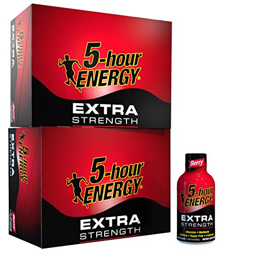 5hour ENERGY Shot, Extra Strength Berry, 1.93 Ounce, 24 Count Pricepulse