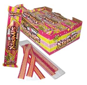 Airheads Extremes Lemonade Sour Belts: Amazon.com: Grocery ...