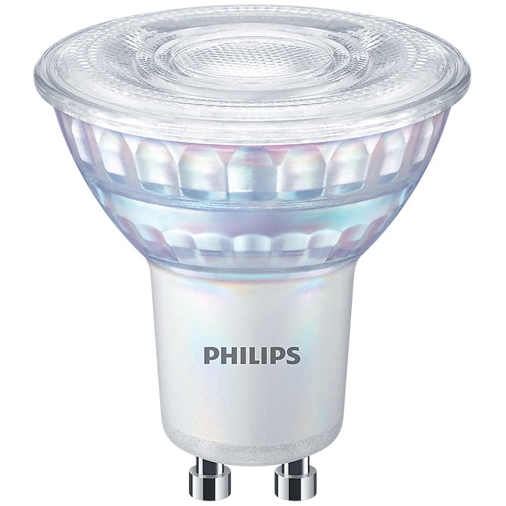 Philips LED Classic Dimmable Light Spot 2 Pack [GU10] 2.6W - 35W Equivalent, 220 - 240V, Warm Glow, 2200 - 2700K