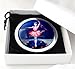 Vanroe 'Ballerina Princess' Designer Compact Mirror in Gift Box - For Teen Girl or Dancer, UK Artist, Magnified