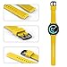 ANCOOL Compatible Gear Sport Band Replacement 20mm Silicone Watch Band Compatible Gear Sport/Galaxy Watch (42mm)/Ticwatch E/Ticwatch 2/Vivoactive 3 Watch - Small Yellow