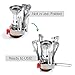 PARTYSAVING [3-Pack Collapsible Mini Camping Stove Pocket Size Burner with Piezo Ignition System, APL1444thumb 2