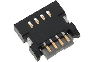 eMagTech 4Pin Clip Socket Connector Plug Compatible with Nintendo New 3ds XL