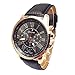 NYKKOLA Male Quality Leather Belt Casual Fashion Watches Three Six-Pin Quartz Watches Quartz Watch Black