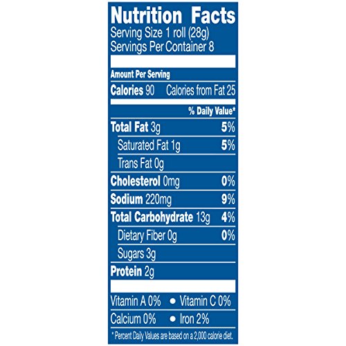 1 Pillsbury+Crescents+Reduced+Fat+Rolls