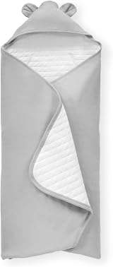 hauck Snuggle N Dream Grey Cotton Baby Blanket 80x80 cm 3/5-Point Harness