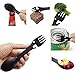 Tengsun 5in1 Multi Function Stainless Steel Flatware Spork Camping Utensil Knife Spoon Fork Bottle Opener Can Opener Perfect for Camping Hiking Hunting Backpackingthumb 3