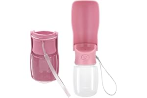 OODOSI Dog Water Bottle, 11oz/18.5oz Portable Dog Water Dispenser for Pet Outdoor Walking, Hiking, Travel