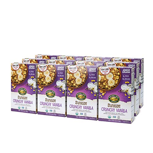 Nature's Path Sunrise Crunchy Vanilla Cereal, Healthy, Organic, Gluten-Free, 10.6 Ounce Box (Pack of - //coolthings.us