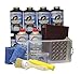 SMR-1000WROLL-K8 T-Rex White Roll On Truck Bed Liner, 2K Urethane, 8 quart kit primary