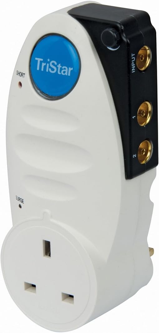 TriStar 2 Way PlugThrough Signal Booster With 4G Amazon.co.uk