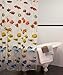 Maytex Photoreal New School Waterproof PEVA Shower Curtain