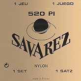 Savarez Classical Guitar Strings (520P1),silver