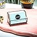Stained Glass Business Card Holder Name Card Display Holder Mosaic Beveled Glass Professional Card Holder for Office Desk Business Desk Name Plate with Card Holder