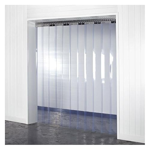 PVC Strip Door Curtain Kit - Vinyl Strip Door - Complete Kit - Plastic
